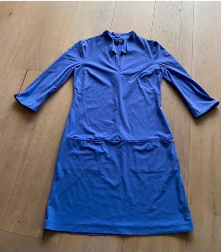 La dress jurk S nieuwstaat, Blauw, Ophalen of Verzenden, Zo goed als nieuw, Maat 36 (S)