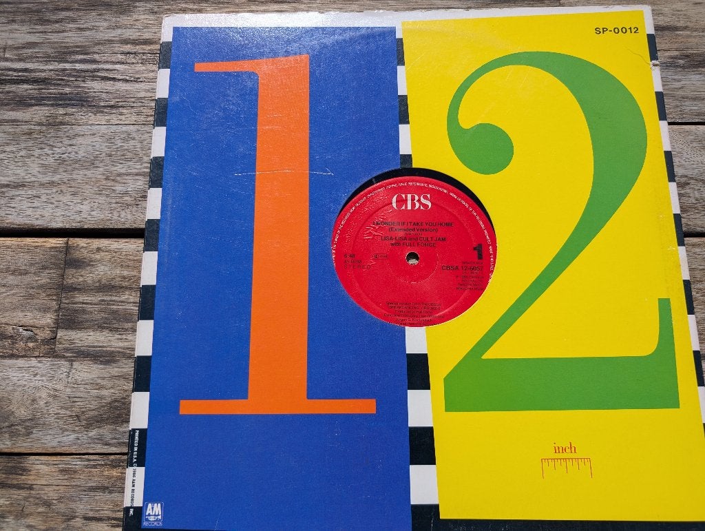 Maxi - Lisa-Lisa and Cult Jam - I wonder if I take you home, Cd's en Dvd's, Vinyl Singles, Ophalen of Verzenden, Zo goed als nieuw