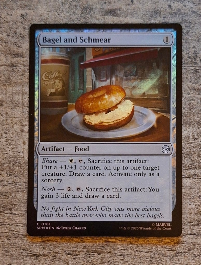 Bagel and Schmear - Foil - Magic the Gathering, Verzenden, Zo goed als nieuw, Losse kaart, Foil