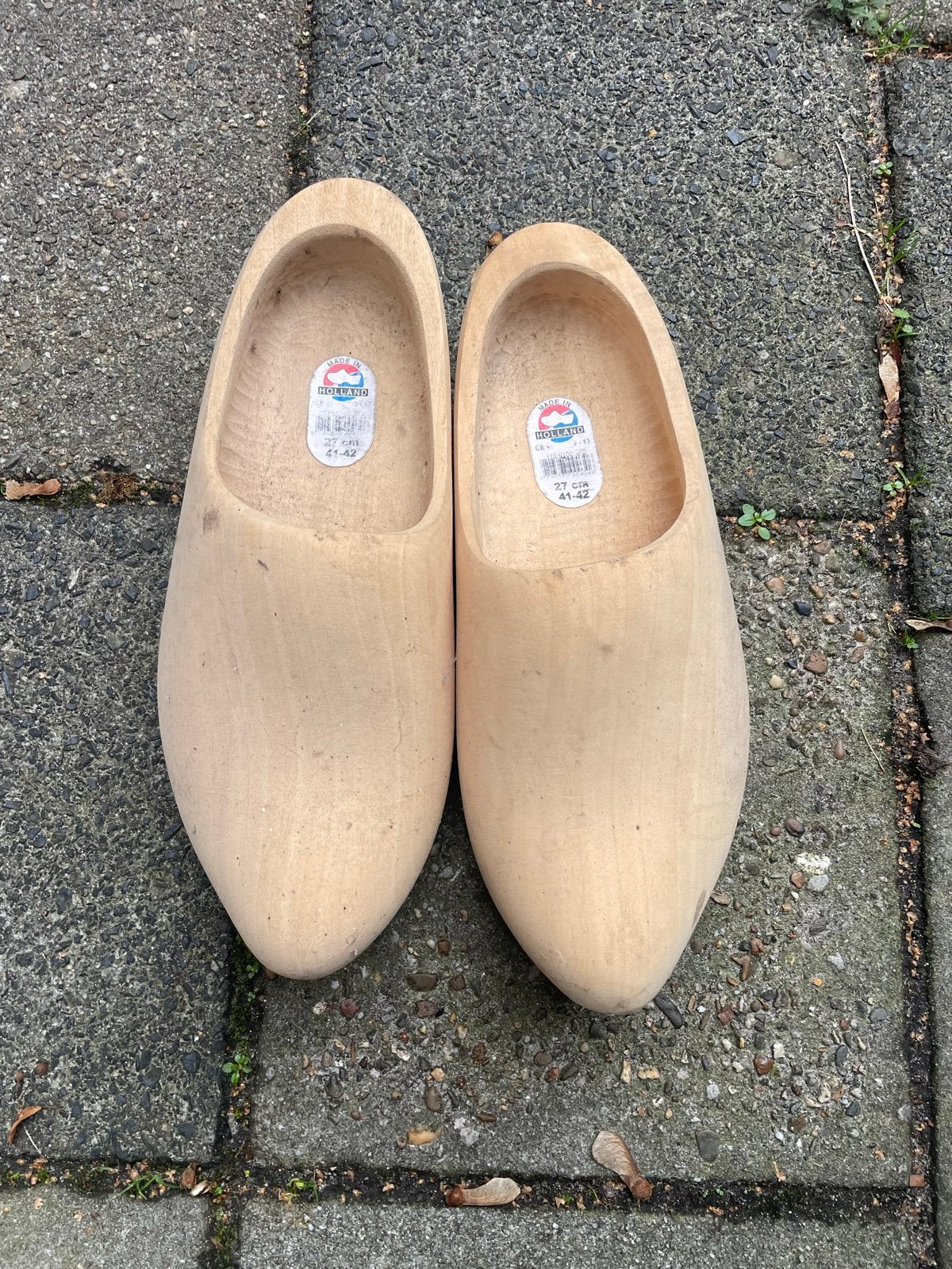 Houten klompen, maat 41-42, Made in Holland, Ophalen of Verzenden, Nieuw