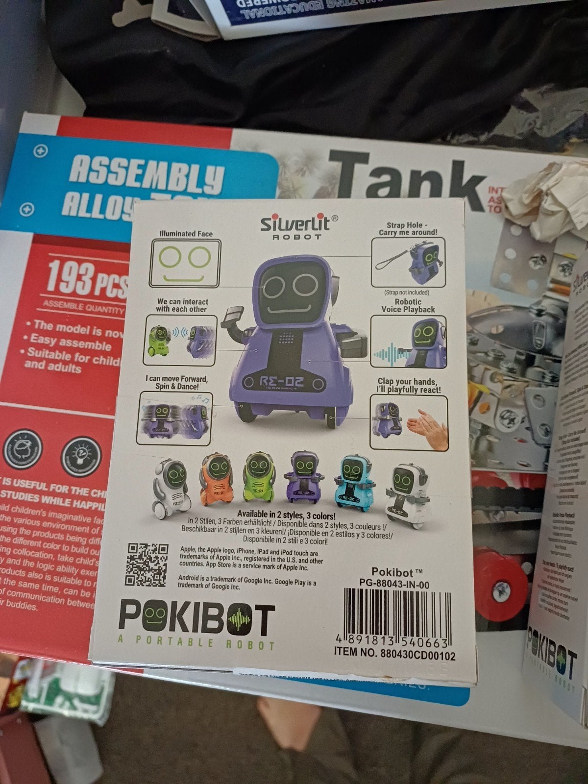 Silverlit Pokibot Robot - Interactieve Mini Robot, Ophalen of Verzenden, Nieuw, Jongen of Meisje