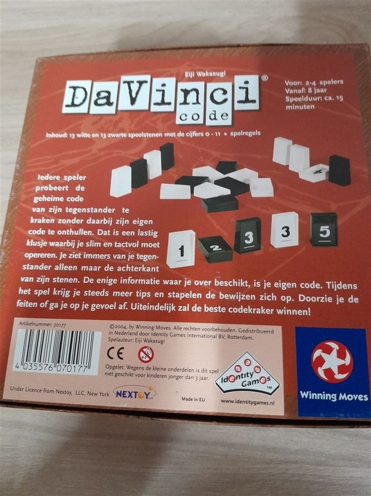 Davinci Code - s3919, Verzenden, Zo goed als nieuw