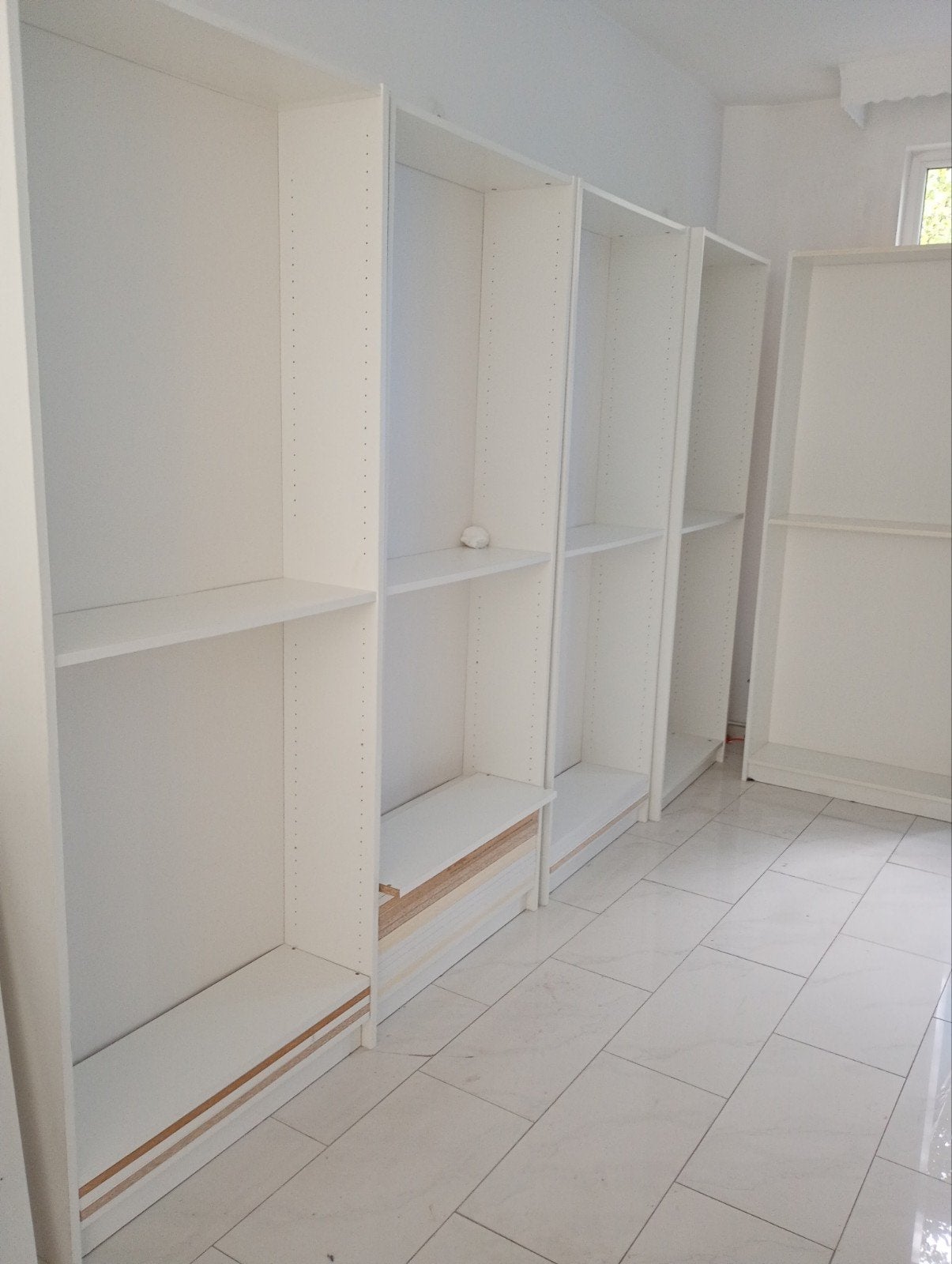 Originele IKEA BILLY boekenkasten wit - Zeer goede staat, Ophalen, Met plank(en), 200 cm of meer, 50 tot 100 cm