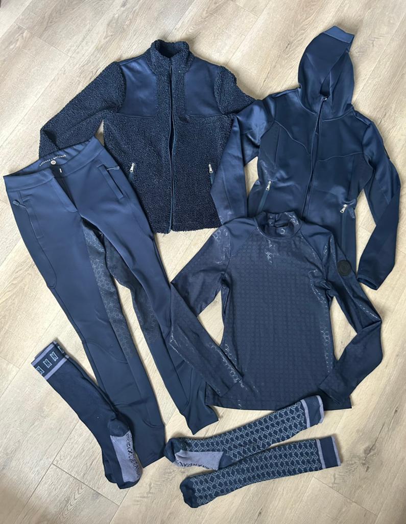 34 36 nieuw st n-brands x epplejeck nikkie rijbroek vest jas, Dieren en Toebehoren, Paardrijkleding, Ophalen, Zo goed als nieuw