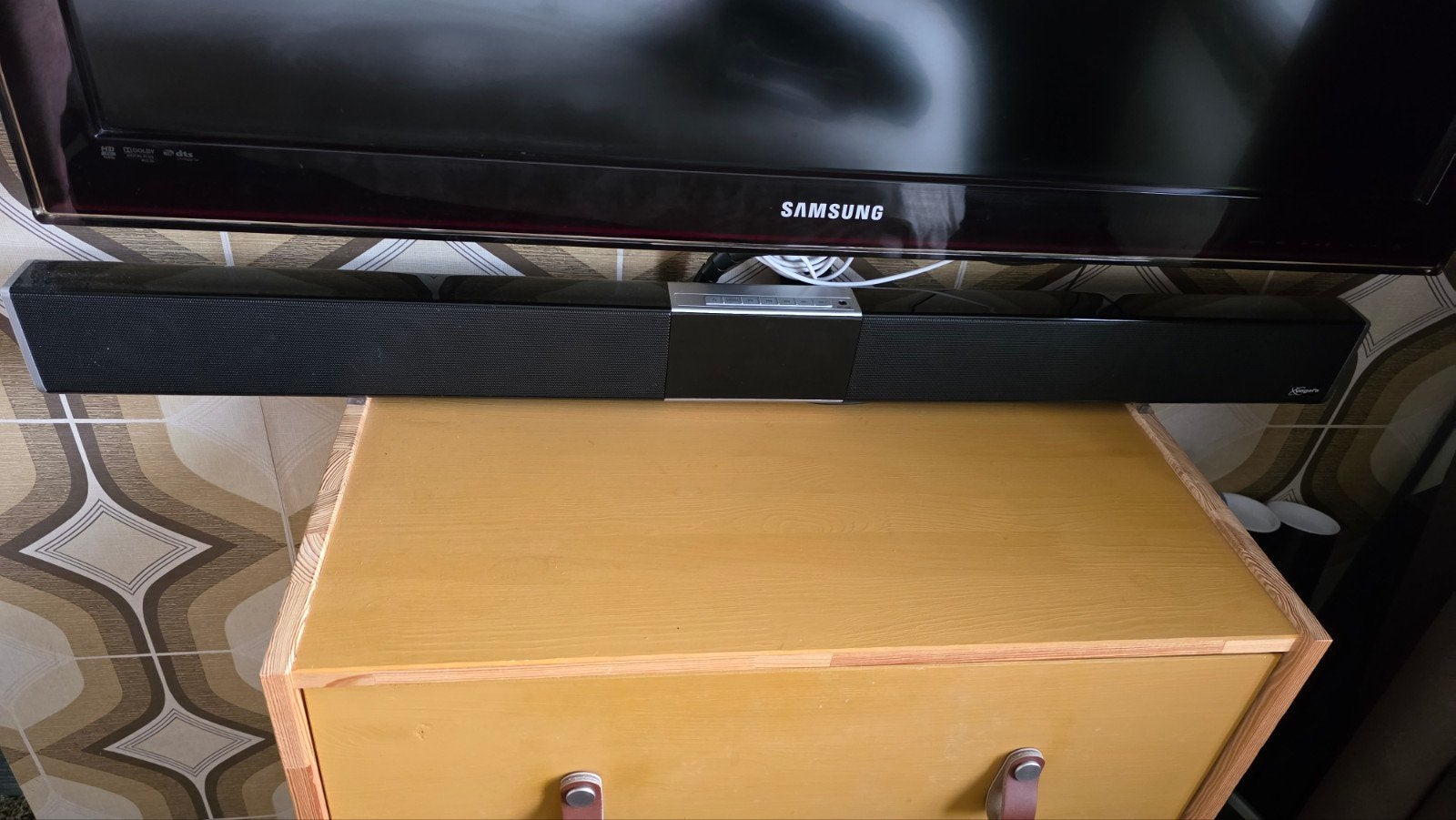 Vogel's SoundMount NEXT 8365/8375 2.1 CH Soundbar, Ophalen, Met externe subwoofer, Gebruikt