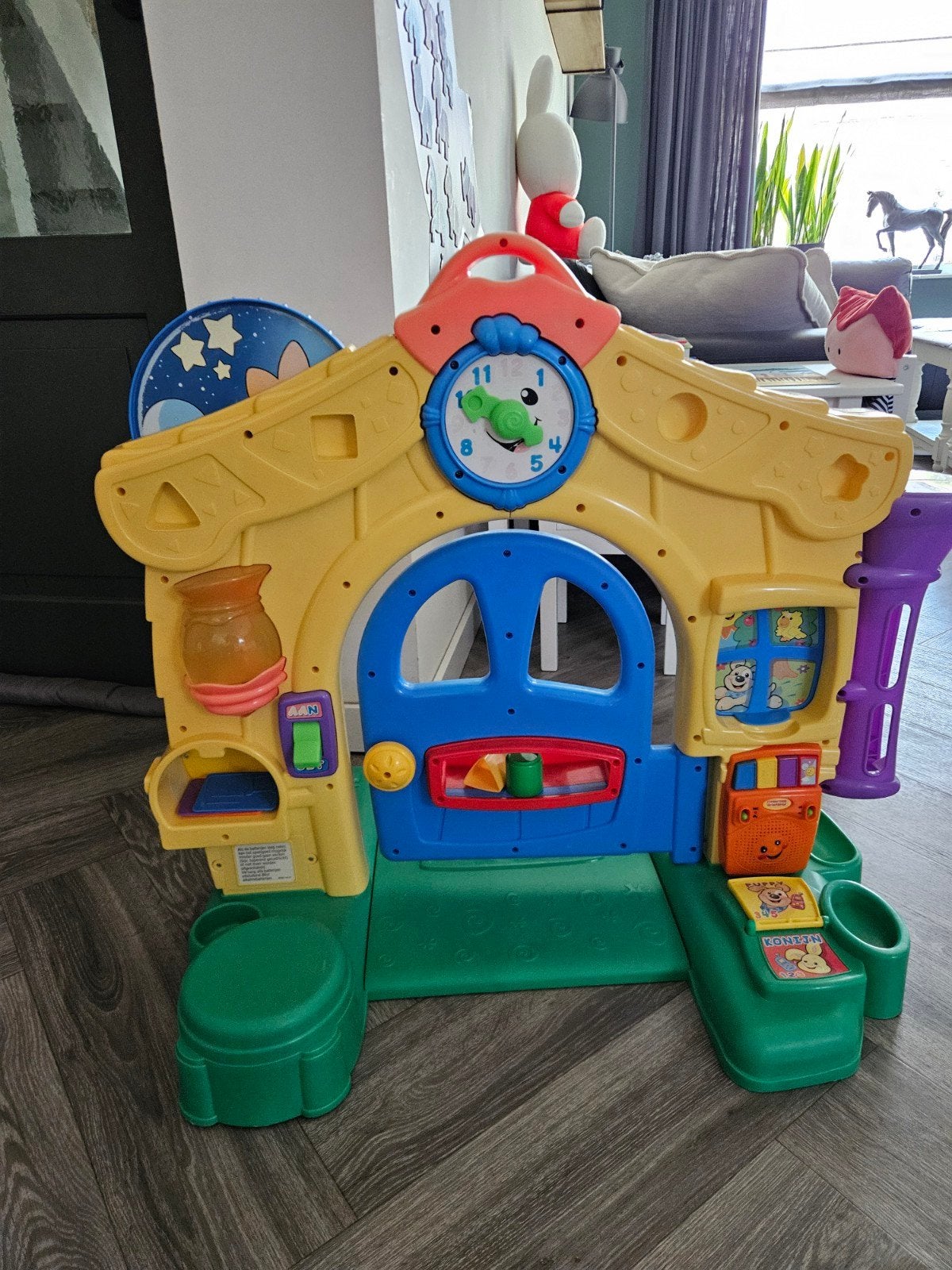 Speelhuisje met muziekjes, Ophalen, Gebruikt, Kunststof