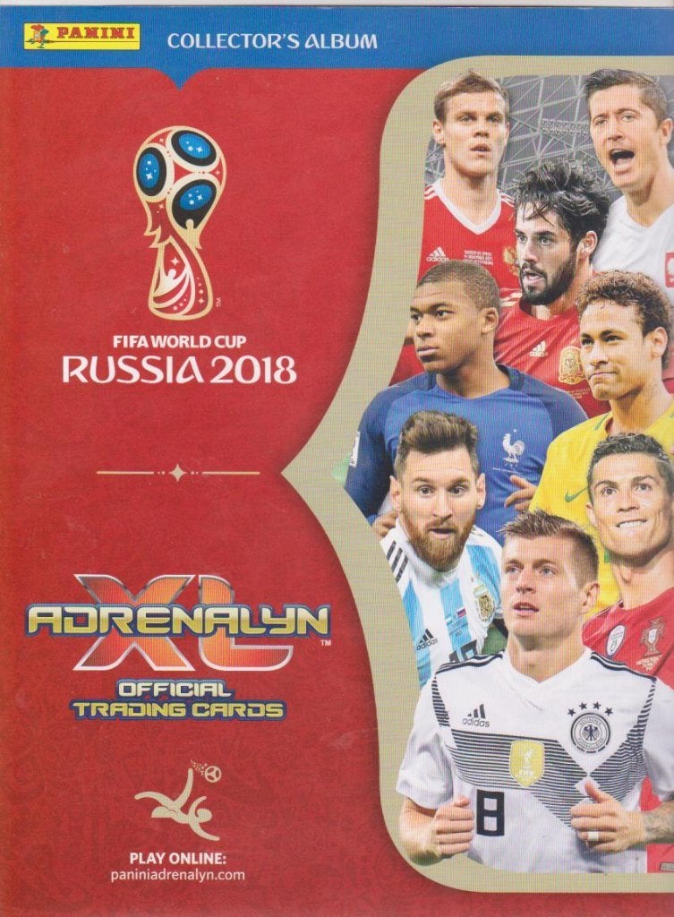 Panini krt WK2018 Russia, WK 2018 + LimEdt, Verzenden, Zo goed als nieuw, Buitenlandse clubs, Poster, Plaatje of Sticker