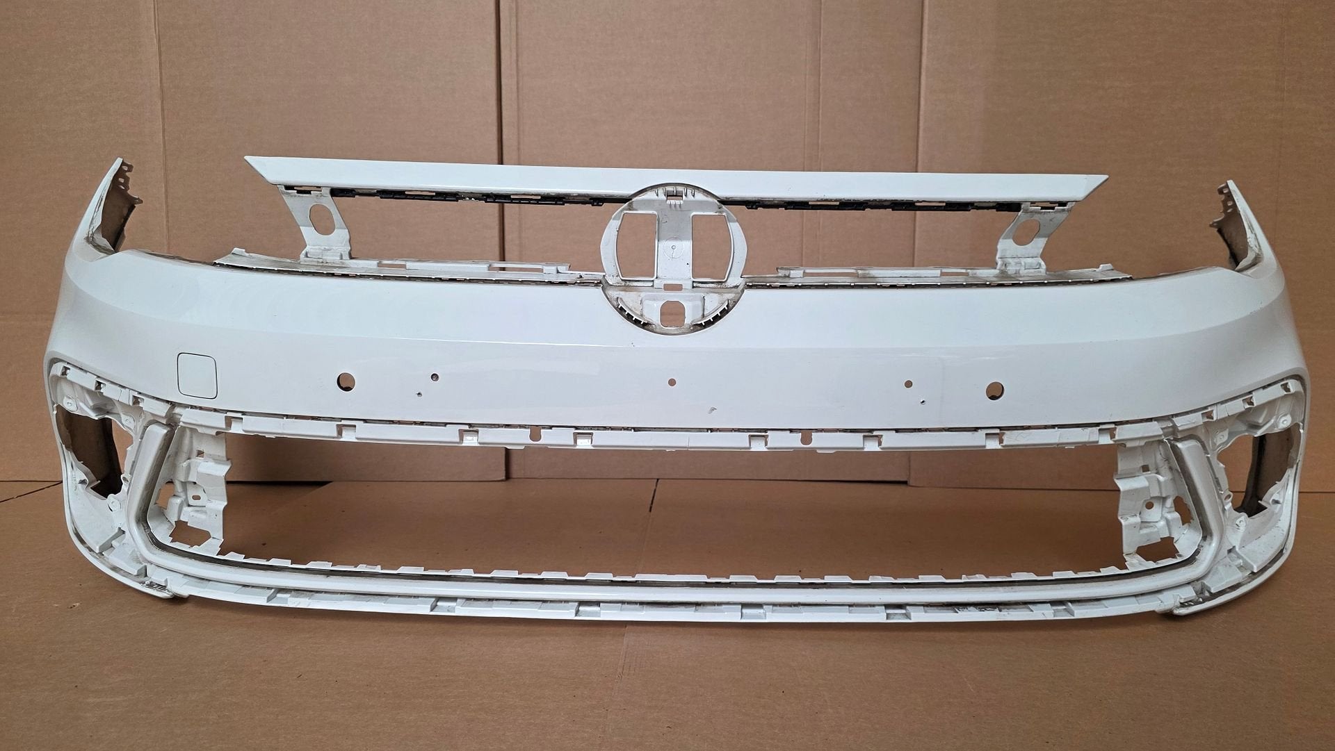 Voorbumper VW Polo 2G Facelift Bumper bj.2022-2026 LC9A, Auto-onderdelen, Carrosserie en Plaatwerk, Gebruikt, -, Voor, Ophalen of Verzenden