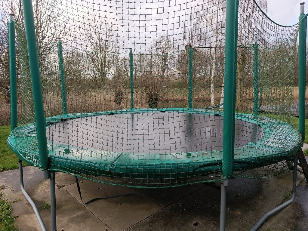 trampoline, Ophalen, Gebruikt