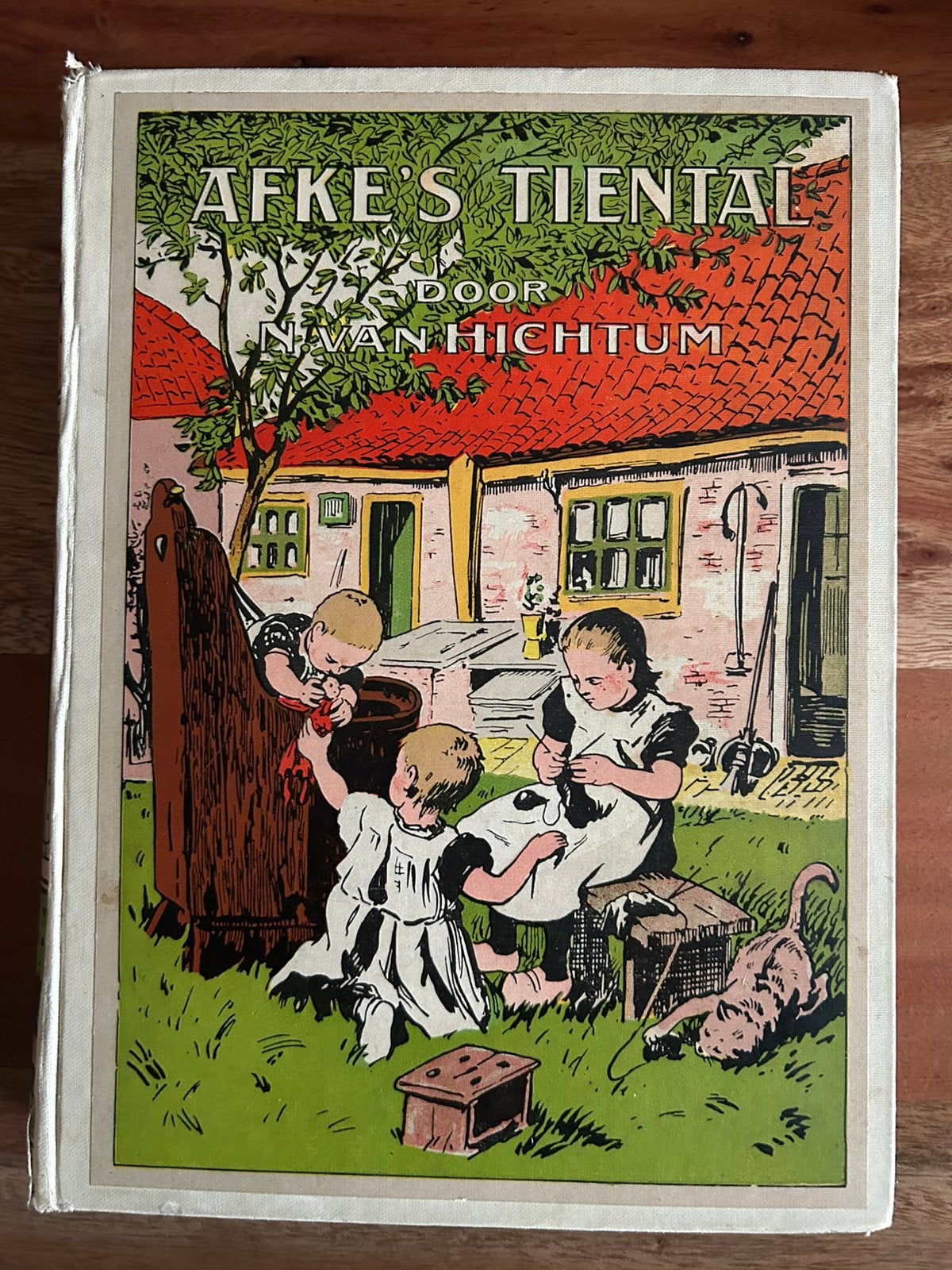 Nienke van Hichtum - Afke's tiental - 1930 - Cornelis Jetses, Ophalen of Verzenden, Nienke van Hichtum - Cornelis Jetses - boek uit 1930