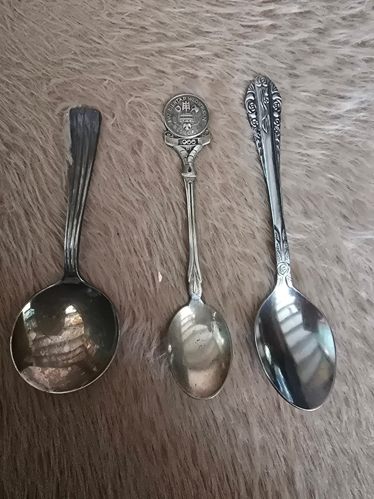 Set van 3 Vintage Lepels - Diverse Ontwerpen, Ophalen of Verzenden