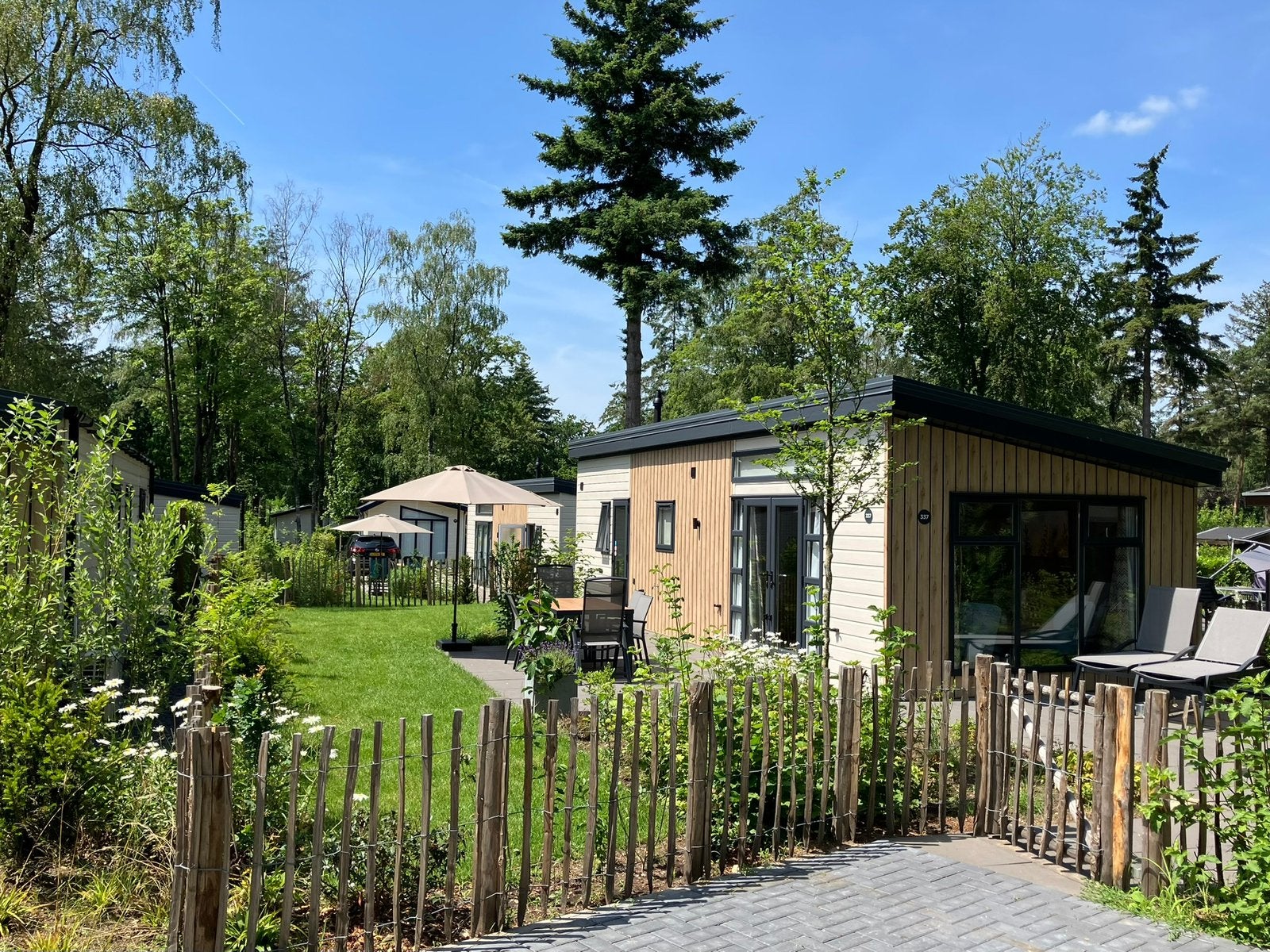 Te huur Huisje Veluwe Ede 337 Bospark 4 personen, Vakantie, Vakantiehuizen | Nederland, In bos, Recreatiepark, Gelderland en Veluwe