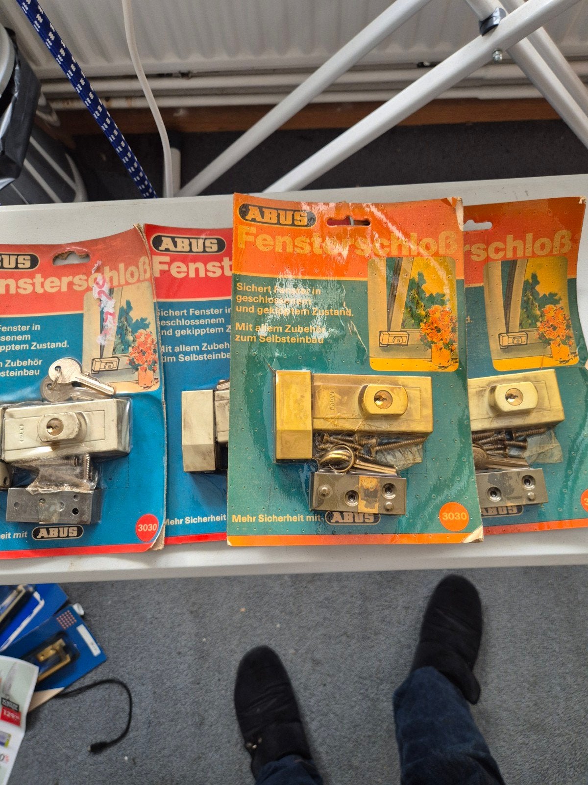 raam beveiliging, abus 3030,.4 stuks, Huis en Inrichting, Ophalen of Verzenden