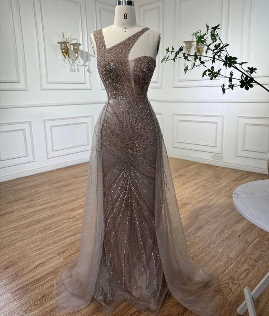 Galajurk feestjurk avondjurk cocktailjurk 36, Kleding | Dames, Galajurk, Bruin, Ophalen of Verzenden, Zo goed als nieuw