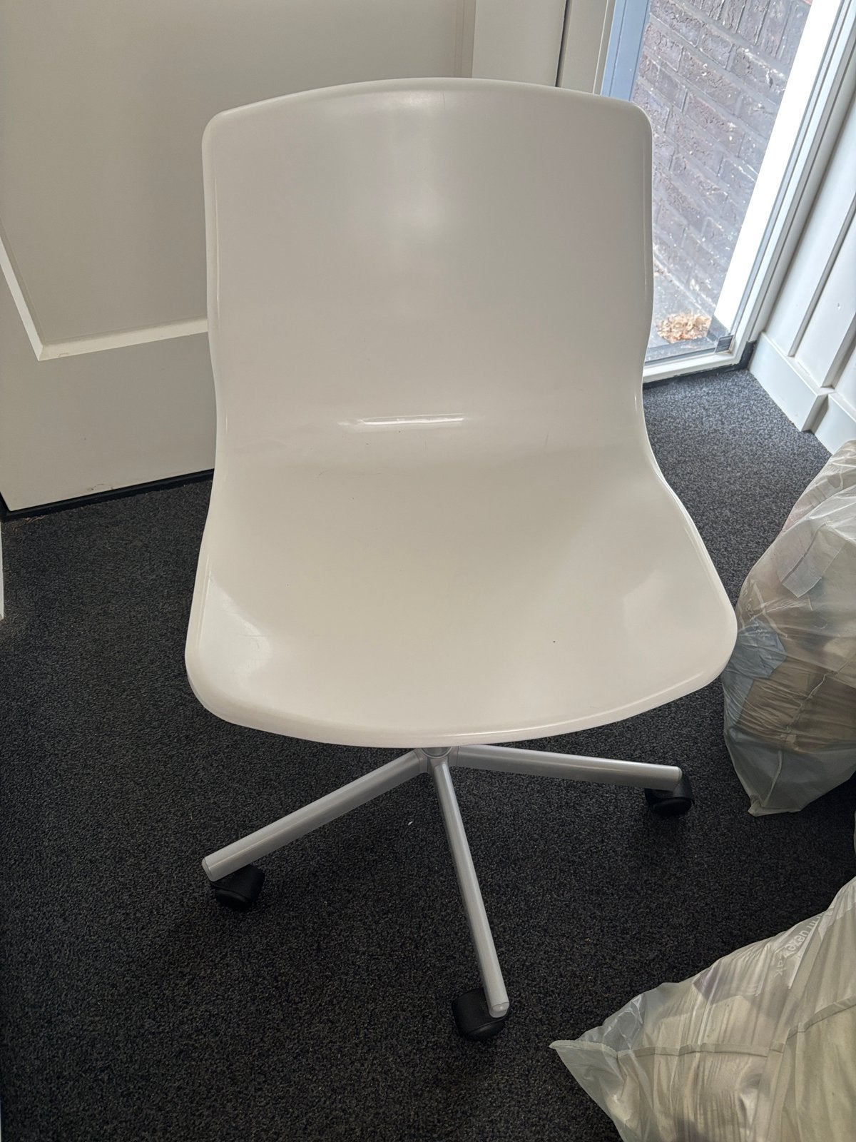 IKEA Snille Bureaustoel Wit - Gebruikt, Ophalen, Gebruikt, Wit, Bureaustoel
