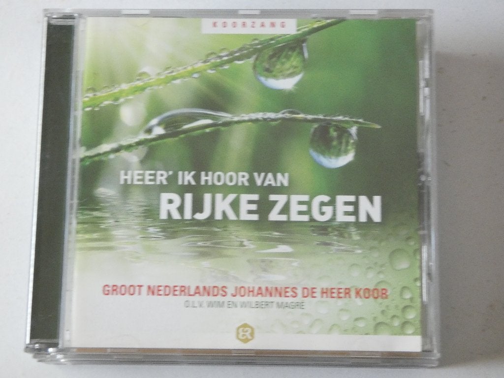 Heer' ik hoor van rijke zegen, Verzenden, Gebruikt, Koren of Klassiek