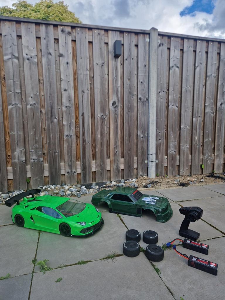 Arrma Infraction V2 6S 2x Bittydesign Traxxas Losi Hobbywing, Gebruikt, Auto onroad, RTR (Ready to Run), Overige schalen