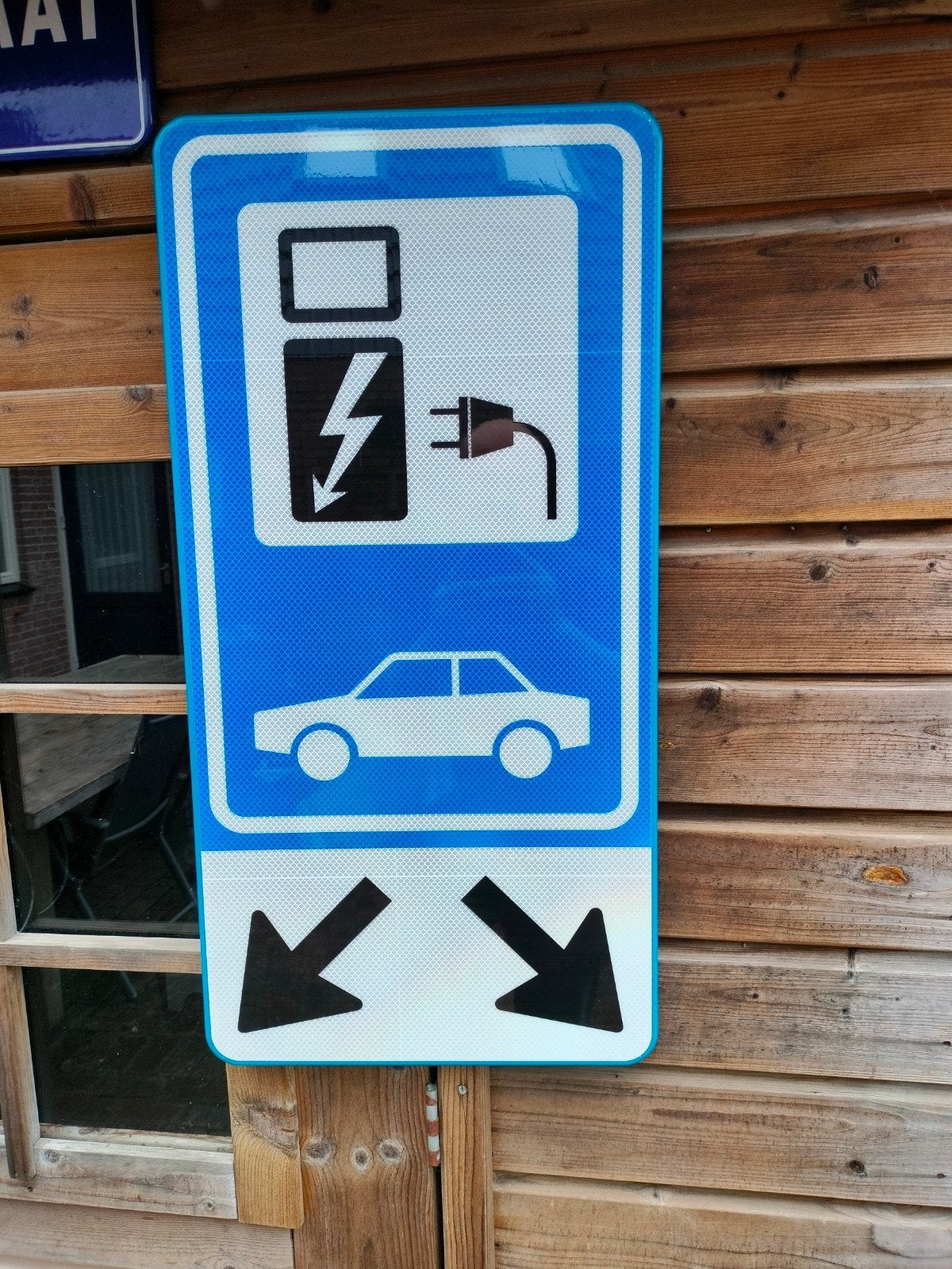Nieuw Oplaadpaal Bord voor Elektrische Auto's, Auto diversen, Laadpalen, Ophalen, Nieuw, Laadkabel