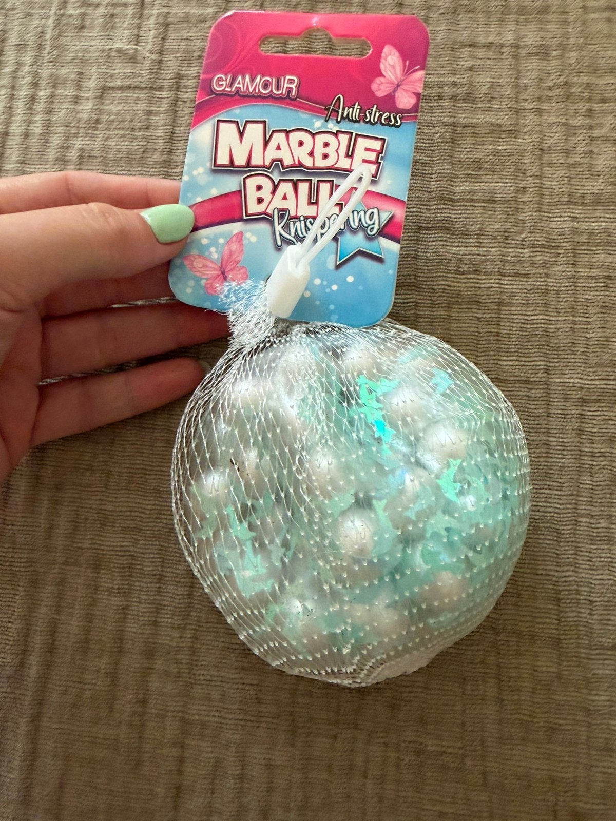 Squishy Ball met dolfijntjes en parels, Kinderen en Baby's, Speelgoed | Overig, Ophalen of Verzenden, Nieuw, Jongen of Meisje