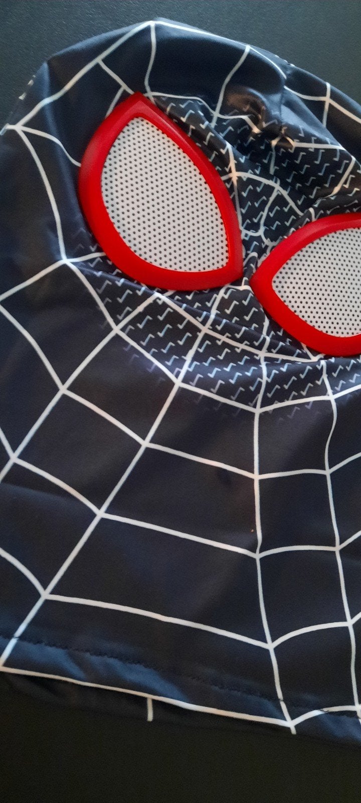 Nieuw Universeel Spider-Man Masker - Zwart met Rode Ogen, Ophalen of Verzenden, Nieuw, Jongen of Meisje