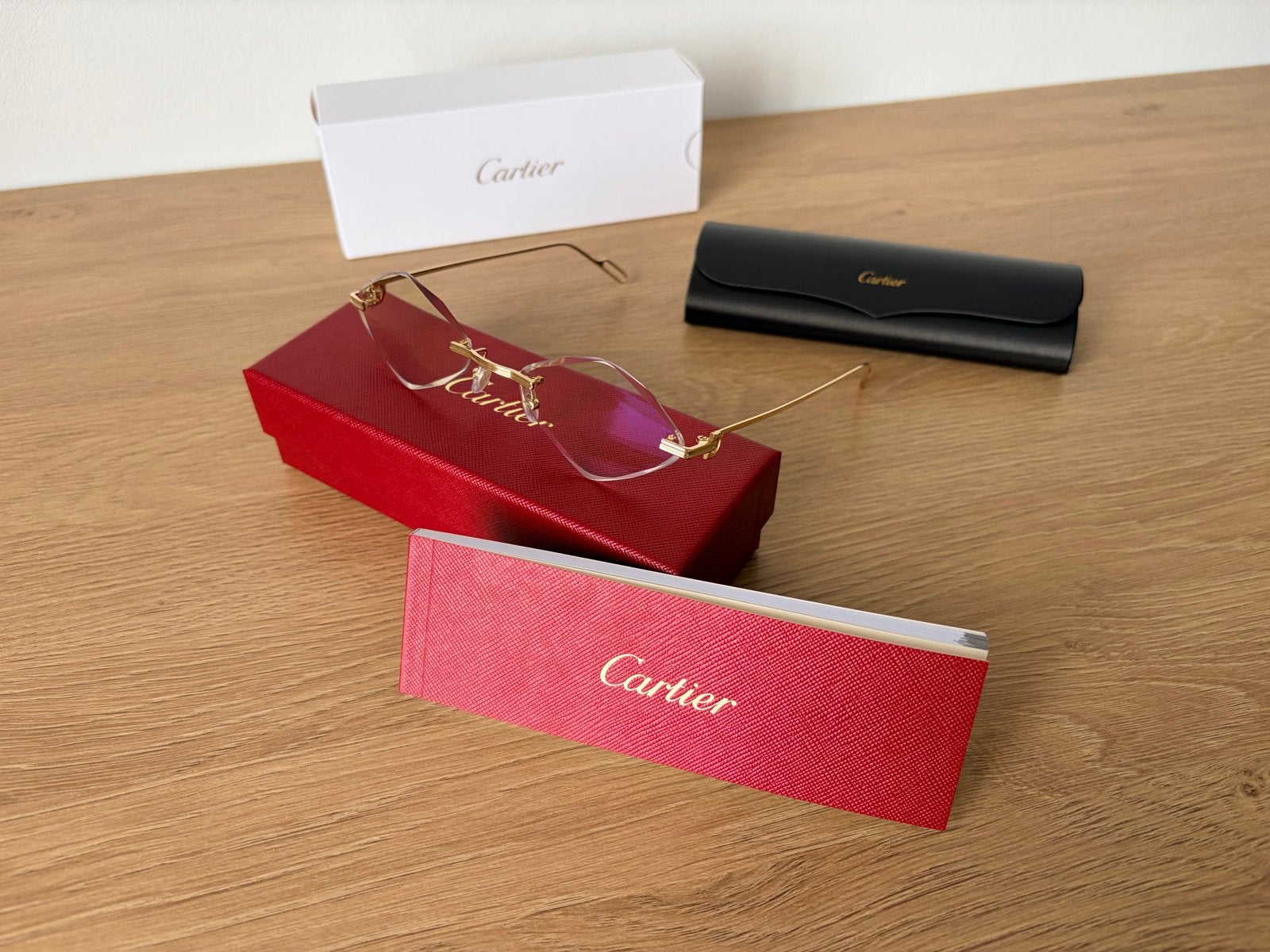 Cartier bril - Zo goed als nieuw, geen krassen, Ophalen of Verzenden, Zo goed als nieuw, Bril, Overige merken