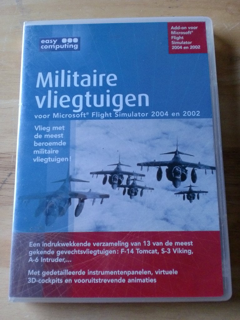 Militaire Vliegtuigen Add-on voor Microsoft Flight Simulator, Spelcomputers en Games, Games | Pc, Gebruikt, Simulatie, 1 speler