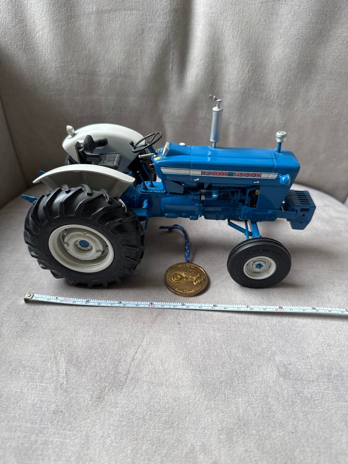 Zeldzame Ford 5000 Miniatuur Tractor - Precision Serie, Overige merken, 1:32 tot 1:50, Overige typen, Ophalen of Verzenden