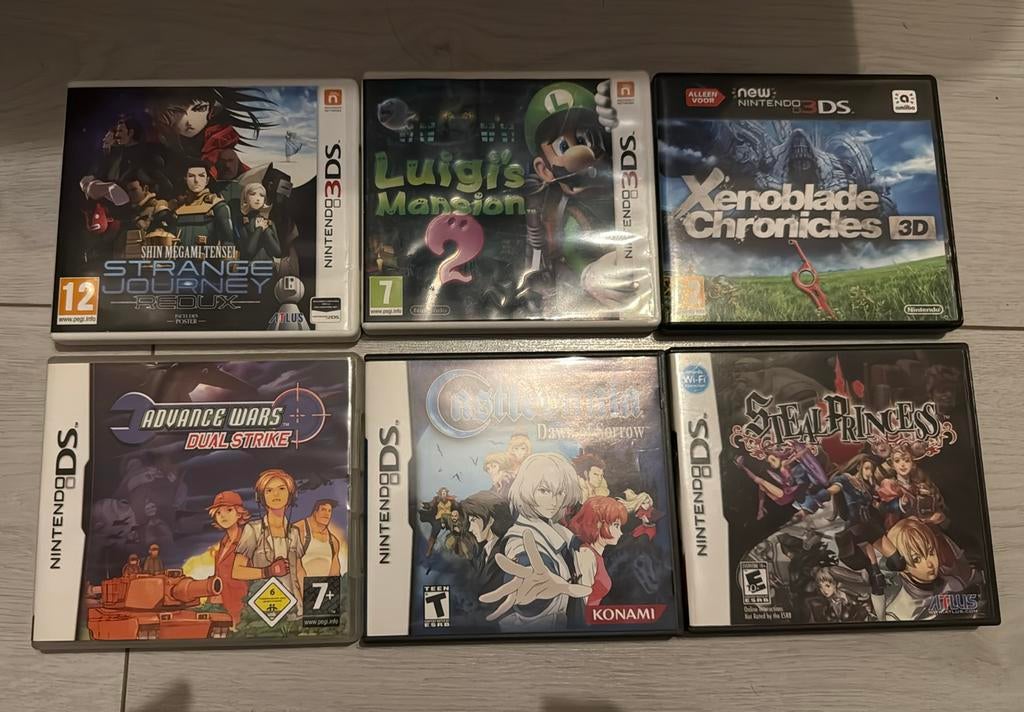 Nintendo DS 3DS GAMES, Spelcomputers en Games, Avontuur en Actie, Gebruikt, 1 speler, Ophalen of Verzenden