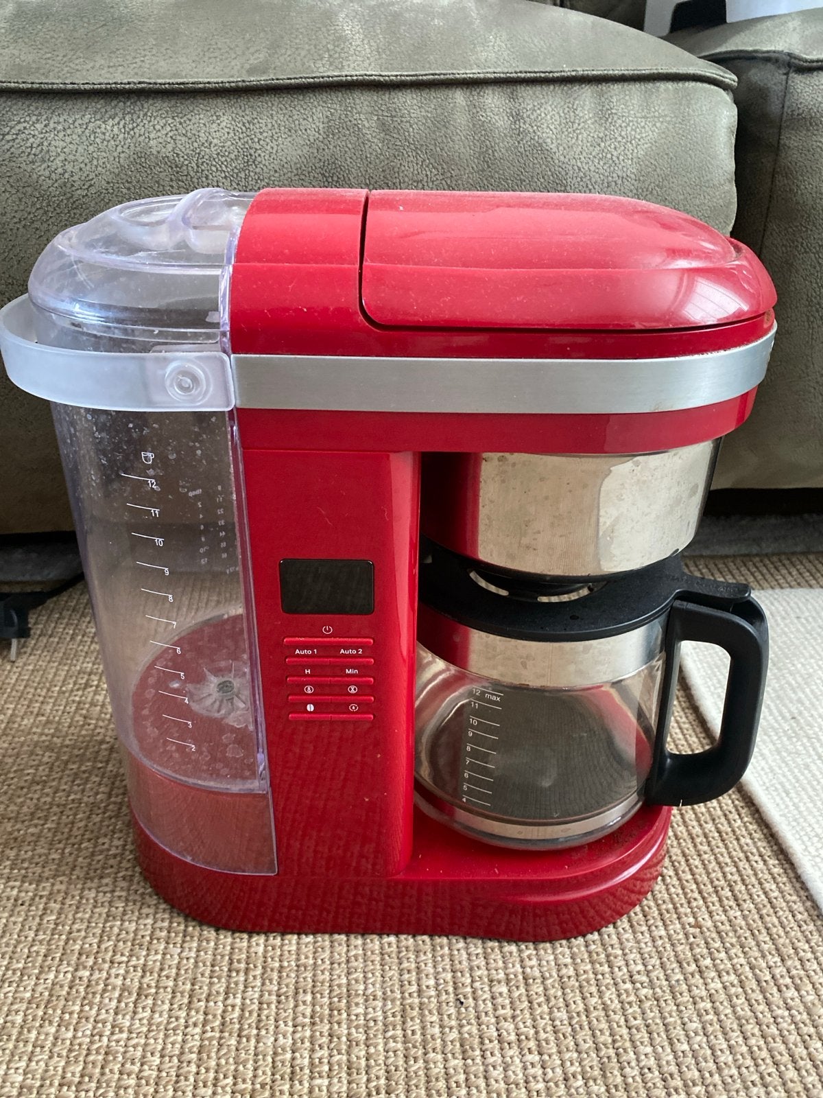 KitchenAid Koffiezetapparaat - Kan kapot, Ophalen, 10 kopjes of meer, Koffiemachine, Gemalen koffie