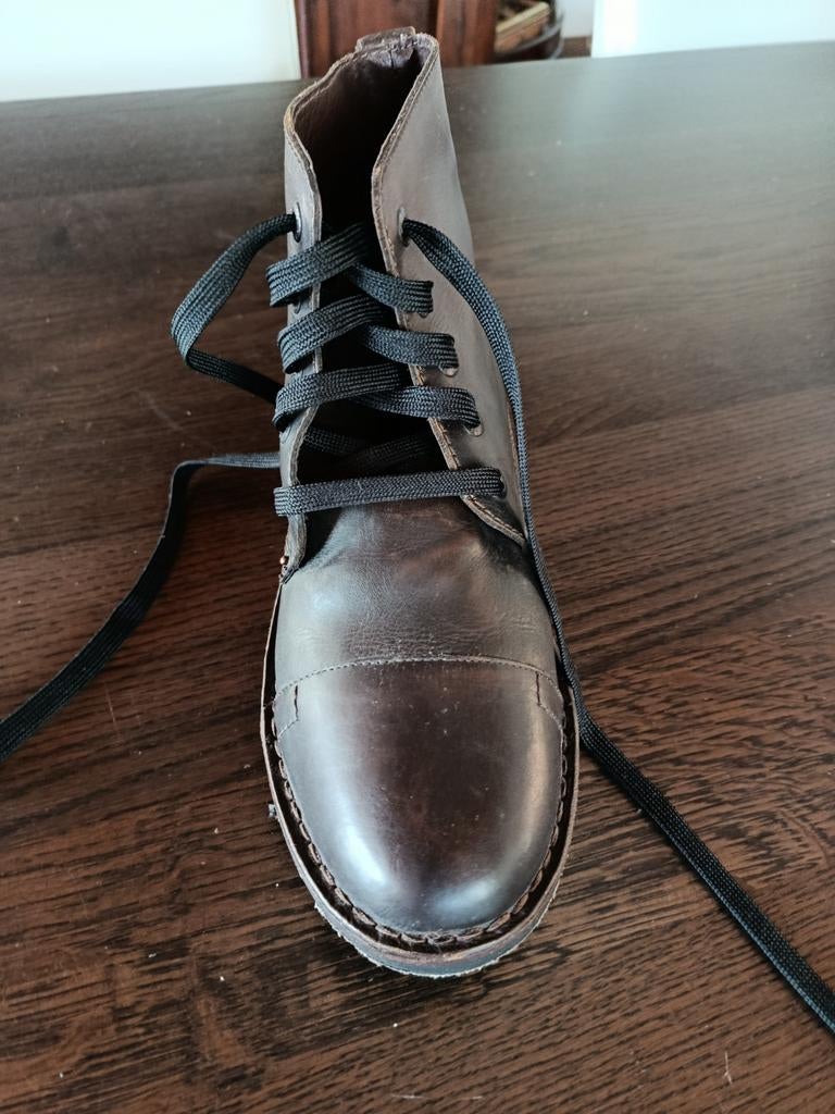 Levi's bruine leren veterschoenen 44, Ophalen of Verzenden, Bruin, Levi's