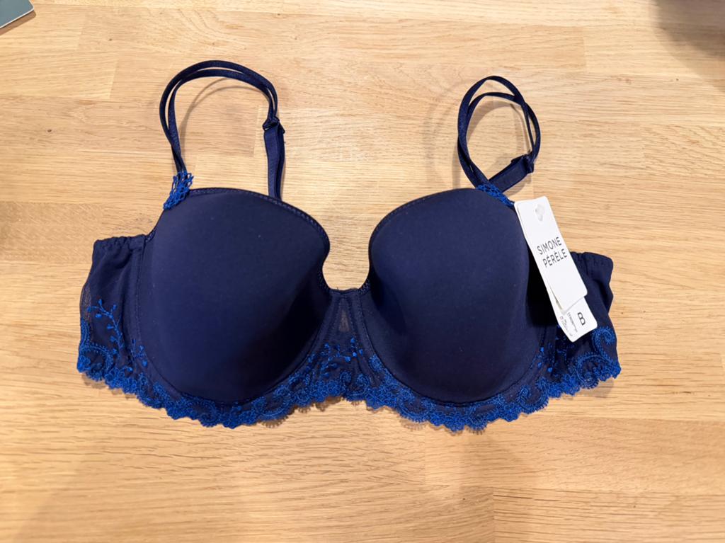 Simone perele bh 85B NIEUW!! Nu €35, Ophalen of Verzenden, Blauw, BH