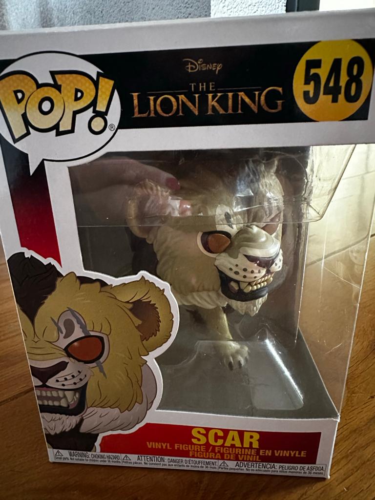 Funko Pop! Disney The Lion King Scar #548, Ophalen of Verzenden, Nieuw