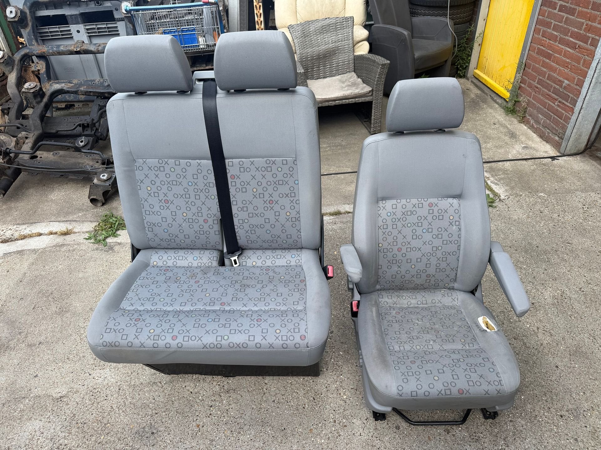 Volkswagen T5 T6 stoel + bank, Gebruikt, -, Volkswagen, -