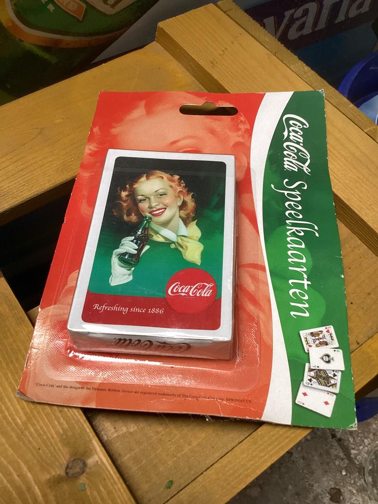 Coca cola kaart set, Verzamelen, Ophalen of Verzenden, Zo goed als nieuw, Speelkaart(en)