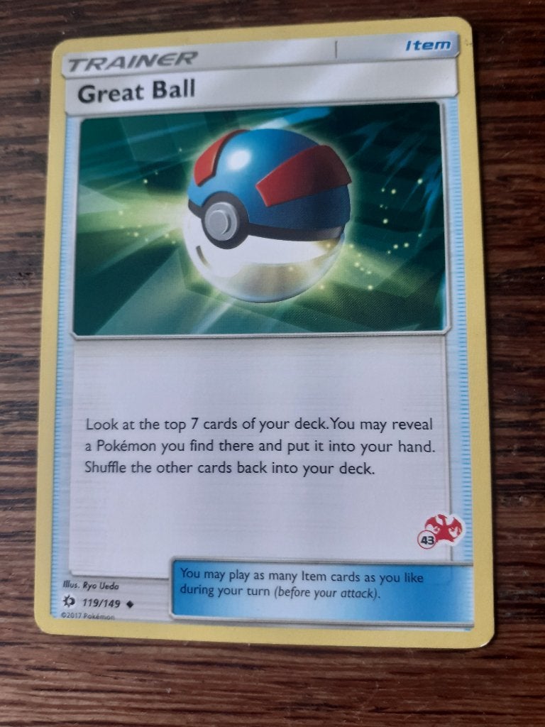 Great Ball 119/149 Battle Academy 2020 #43, Ophalen of Verzenden, Zo goed als nieuw, Losse kaart