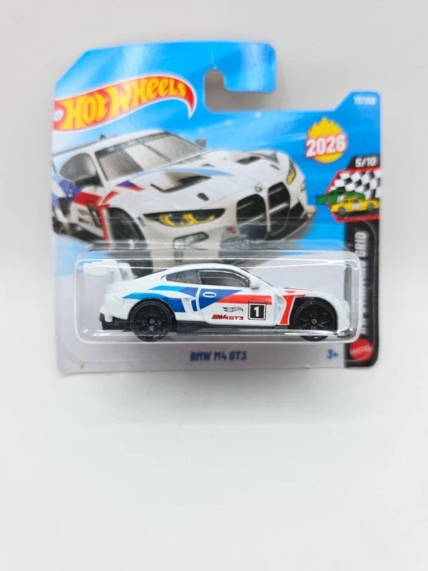 Hot Wheels BMW M4 GT3 2026 Wit HW Race Day 5/10, Hot Wheels, Nieuw, Ophalen of Verzenden, Hot Wheels