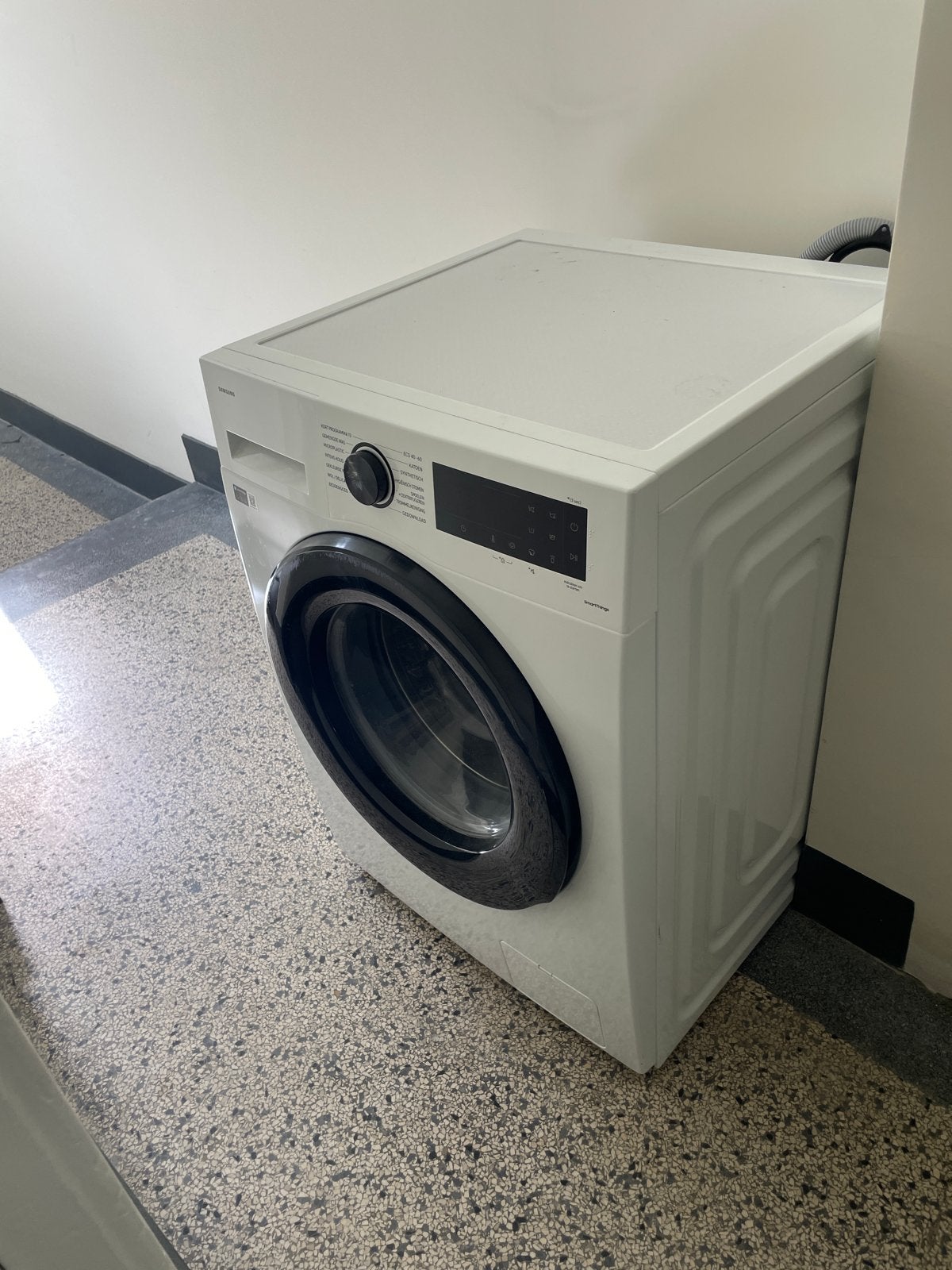 Samsung wasmachine (zo goed als nieuw, 1 jaar oud), Ophalen, 1200 tot 1600 toeren, 8 tot 10 kg, Zo goed als nieuw