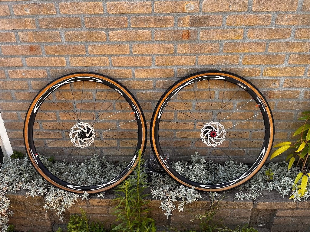 Novatec disc wielset 700C + WTB Exposure 32 tanwall banden, Ophalen of Verzenden, Gebruikt, Overige typen