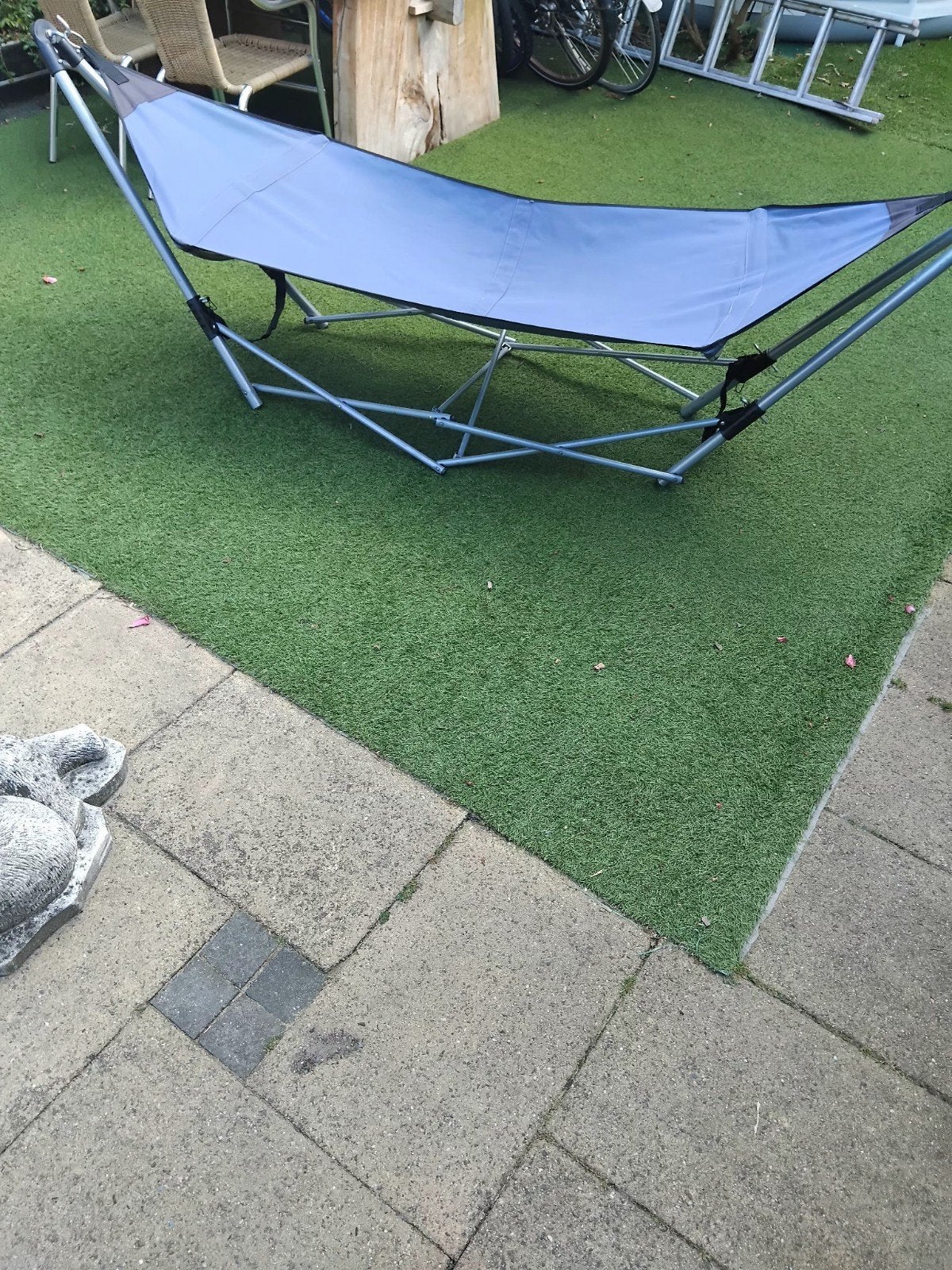 Een opvouwbare hangmat merk onbekent, Ophalen, Gebruikt, Eenpersoons, Opvouwbaar