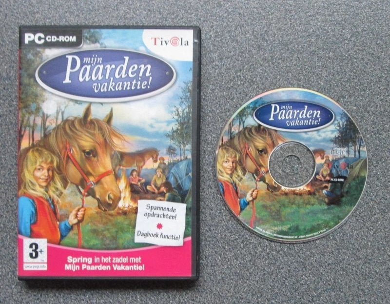 Mijn Paarden Vakantie!, Spelcomputers en Games, Games | Pc, Avontuur en Actie, Verzenden, 1 speler, Zo goed als nieuw