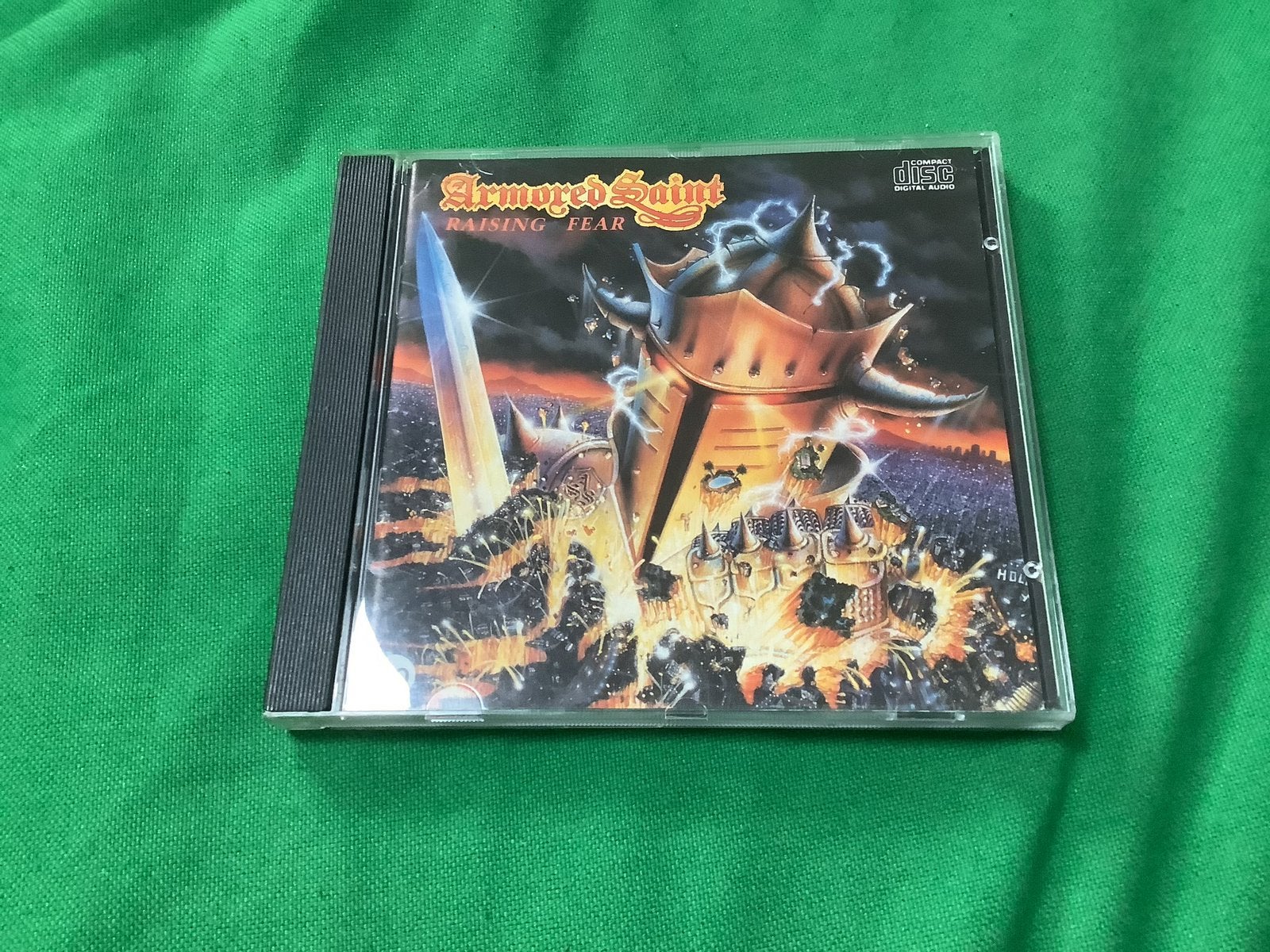 Armored Saint-Raising Fear cd (US/rare!), Ophalen of Verzenden, Gebruikt