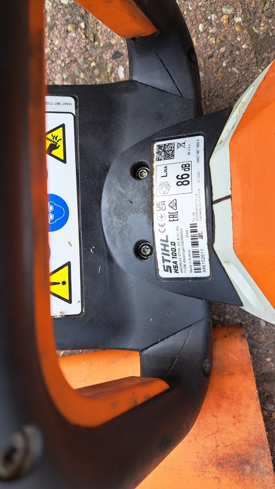Stihl HSA 100 en  HLA 66 Accuscharenset met accu en oplader, Ophalen, Stihl, Accu, HSA 100 en HLA 66