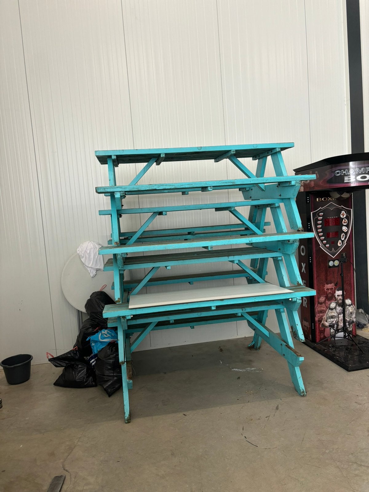 4 picknicktafels, Tuin en Terras, Ophalen, Gebruikt