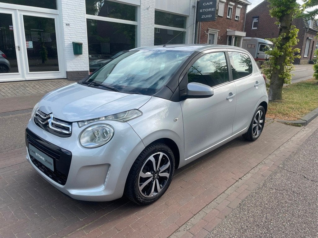 Citroen C1 1.2 Shine / camera / nieuwe distributie / airco, Voorwielaandrijving, Euro 5, Stof, Gebruikt