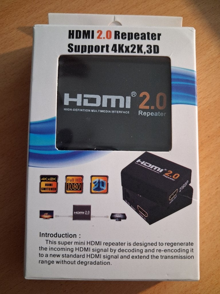 Signaal versterker HDMI 2.0, Overige merken, Ophalen of Verzenden, 20x of meer, Overige typen