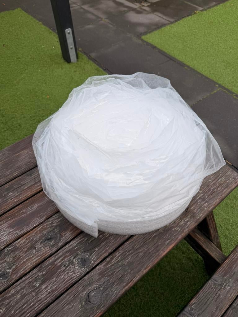 Randstrook met folie 0,8 x 10 cm - 20 meter, Doe-het-zelf en Verbouw, Overige materialen, 30 cm of meer, 50 tot 150 cm, Overige typen