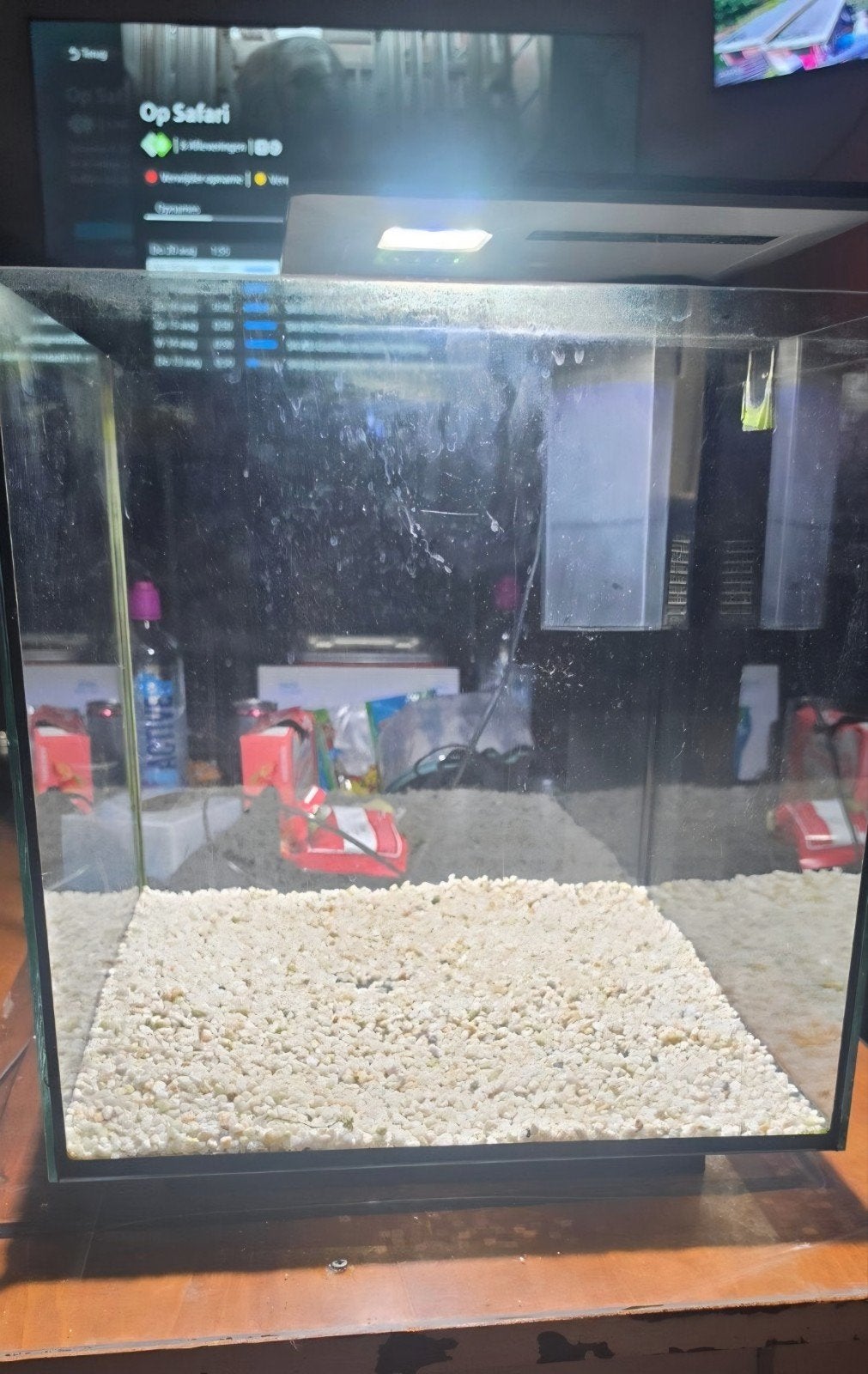 superfish qubiq, Ophalen, Zo goed als nieuw, Leeg aquarium