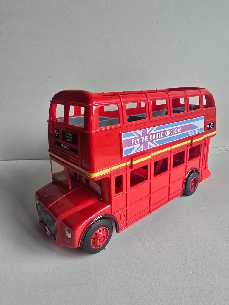 Disney Pixar Cars Engelse bus, Ophalen of Verzenden, Zo goed als nieuw