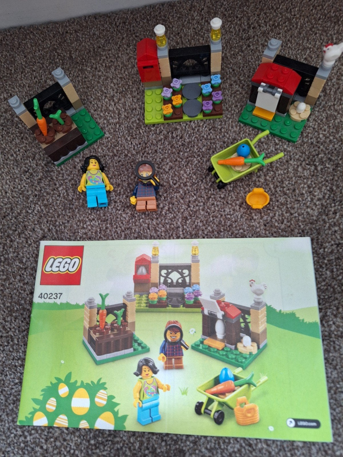 Lego 40237 Paaseierenjacht, compleet!, Ophalen of Verzenden, Zo goed als nieuw