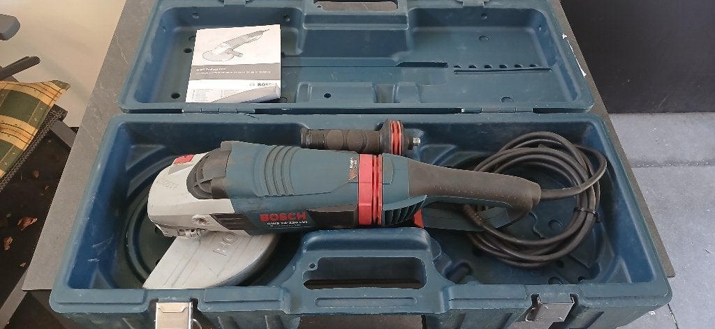 Bosch GWS 24-230 LVI professional slijptol slijpmachine tol, Ophalen of Verzenden, Gebruikt, 1000 watt of meer, Haakse handslijpmachine
